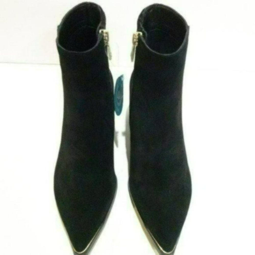 Kenneth Cole Roanne Suede Ankle Boots -5 - Picture 4 of 5